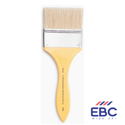 CAMEL Sr.58 White Bristle Wash Brush 7.5 cm